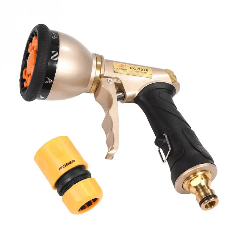 8 in 1 Garden Head Sprayers Garden Water Spray Gun Water Wash Auto