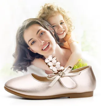 

Girls leather shoes Children's Shoes girls leather shoes flat shoes wholesale princess girls shoes flower kids shoes hook & loop