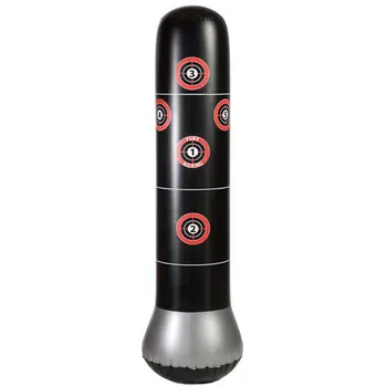 

Fitness Adult Children Inflatable Vertical Boxing Column Tumbler Inflatable Sandbag Decompression Toy Thicken 1.5 Meters High