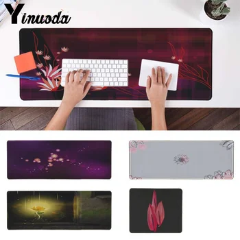 

Yinuoda Non Slip PC flower Gamer Speed Mice Retail Small Rubber Mousepad Speed/Control Version Large Gaming Mouse Pad