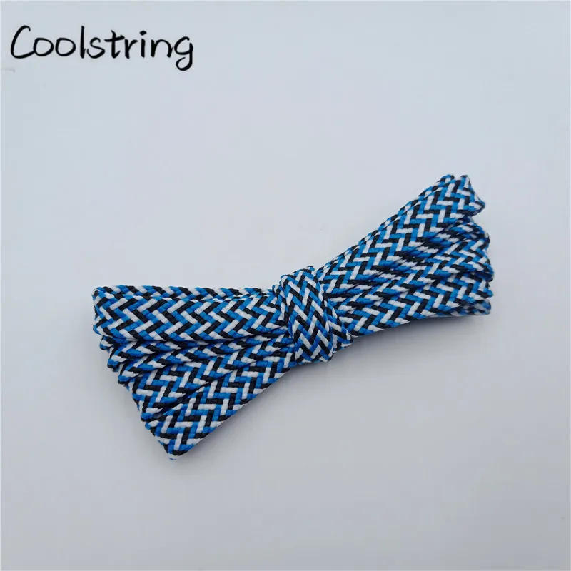 Coolstring/Новинка; 7 мм премиум-класса; разноцветная парусиновая обувь на плоской подошве из полиэстера; шнурки для повседневной носки; кроссовки; спортивная обувь; трендовая обувь