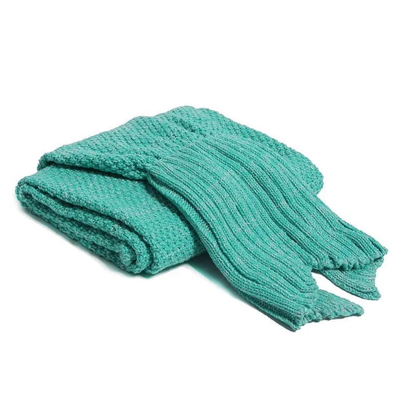 Популярное вязаное одеяло «русалка» ручной работы для сна, одеяло «хвост русалки», одеяло «хвост русалки» для детей, взрослых, детей, вязаная сумка, постельные принадлежности