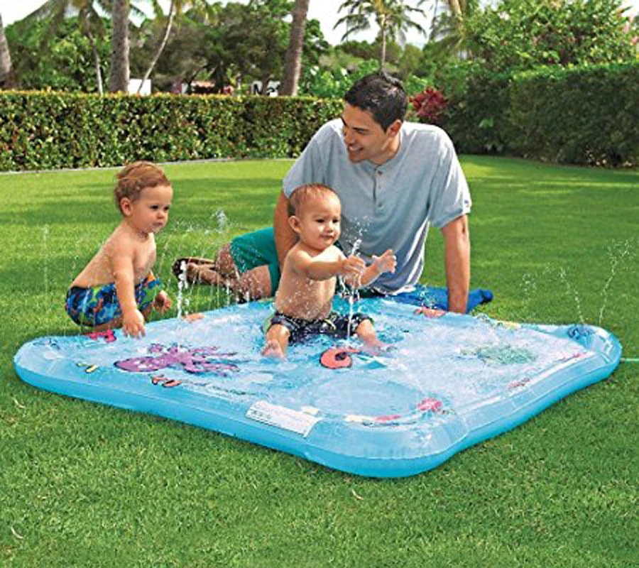 赤ちゃん水遊びスイミングプール児童ホヤ楽しいプール屋外潮吹き スプラッシュ水スプレーマット用幼児シンプルなインスタントセットアップ Fun Pool Pool Poolpool Swimming Aliexpress