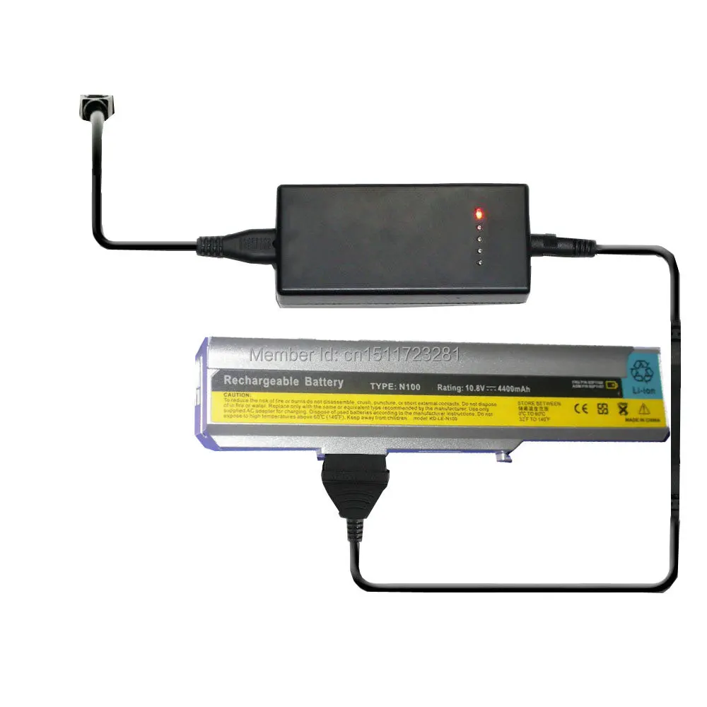 

External Laptop Battery Charger for Lenovo3000 N200 15.4 widescreen 3000 N200 0769 ASM 92P1183 92P1185 92P1187