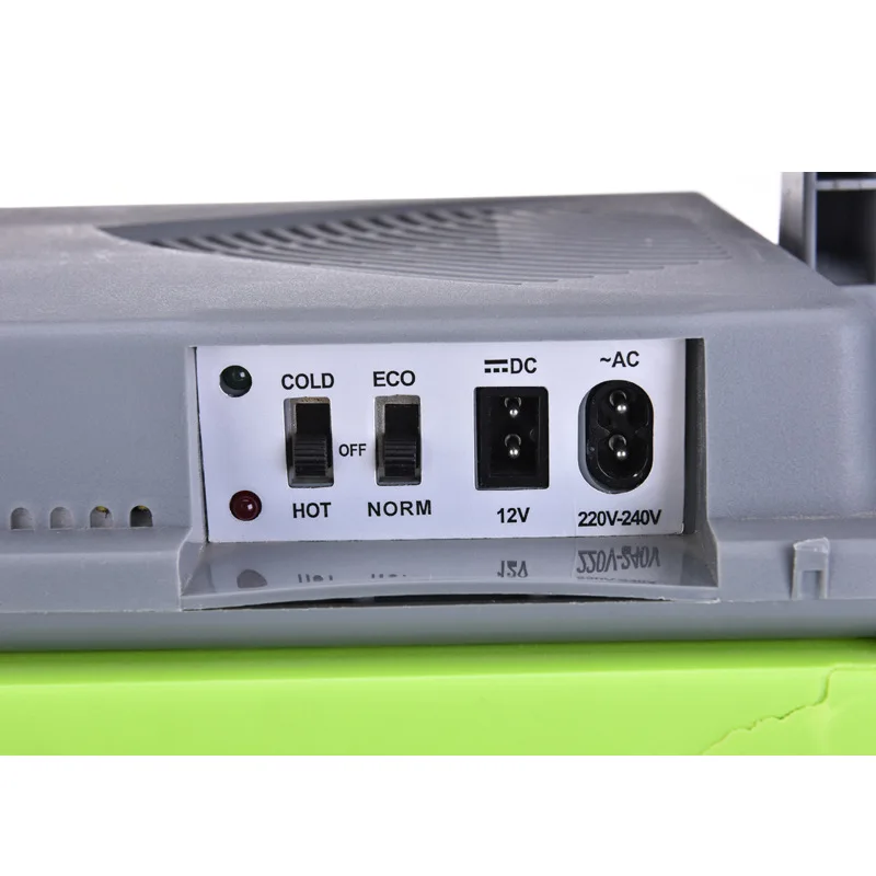 25 L 자동차 냉장고, 220V/냉동고 12v 미니 냉장고 자동차 가정용 이중 사용 소형 냉장고, 기숙사 냉온도 상자