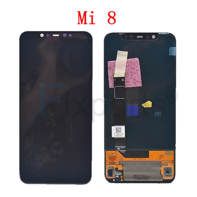 Amoled экран для Xiaomi mi 8 ЖК-дисплей дигитайзер сборка сенсорный экран Замена 6,2" для Xiaomi mi 8 ЖК mi 8 SE ЖК