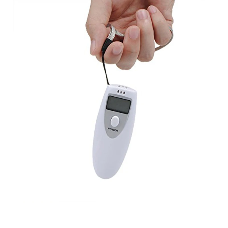 

Portable Mini Alcohol Tester Digital Breath Quick Response Timer LED Light Warning High Accuracy Breathalyzer Alcohol Detector