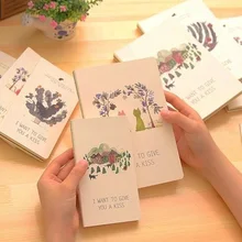 Альбом для зарисовок Рисование Живопись милый школьный блокнот с чистыми страницами бумага 112 листов стационарные товары подарок