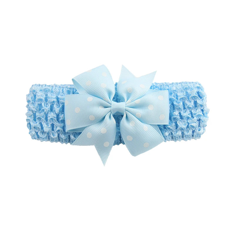 Kids Girls Lace Flower Hairband Elastic Headband hair accessories for girls Headwear (10)