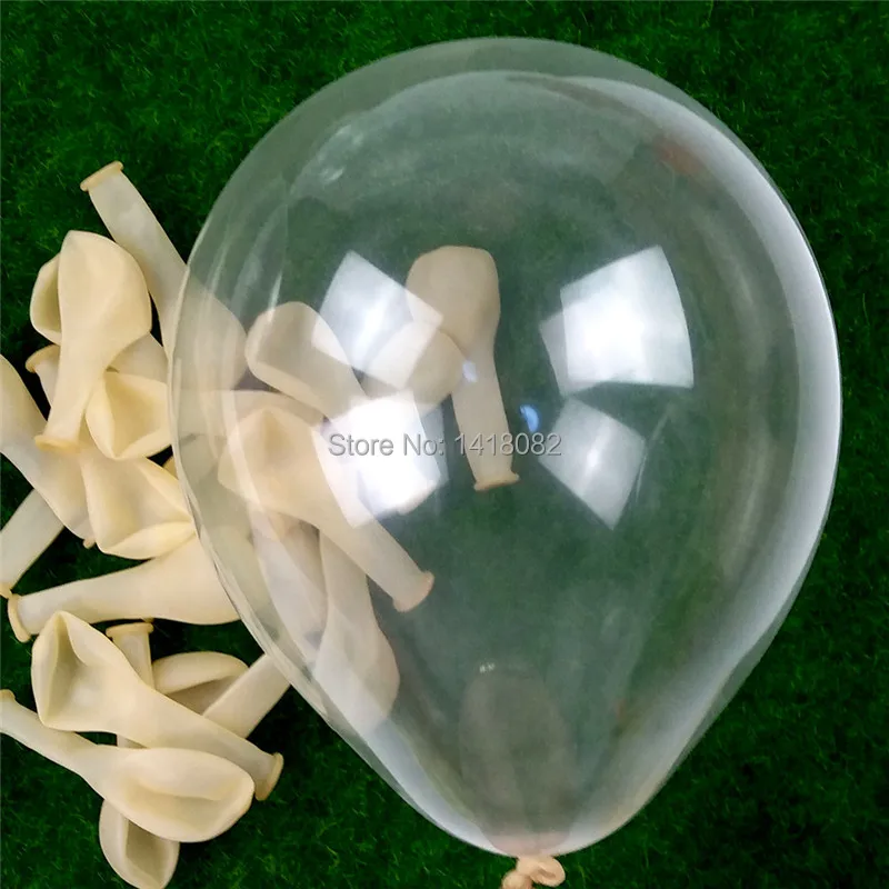 

High quality transparent 50pcs 12inch 36inch Clear Romatic Latex Balloons Helium Ball For Birthday Wedding Party Decor