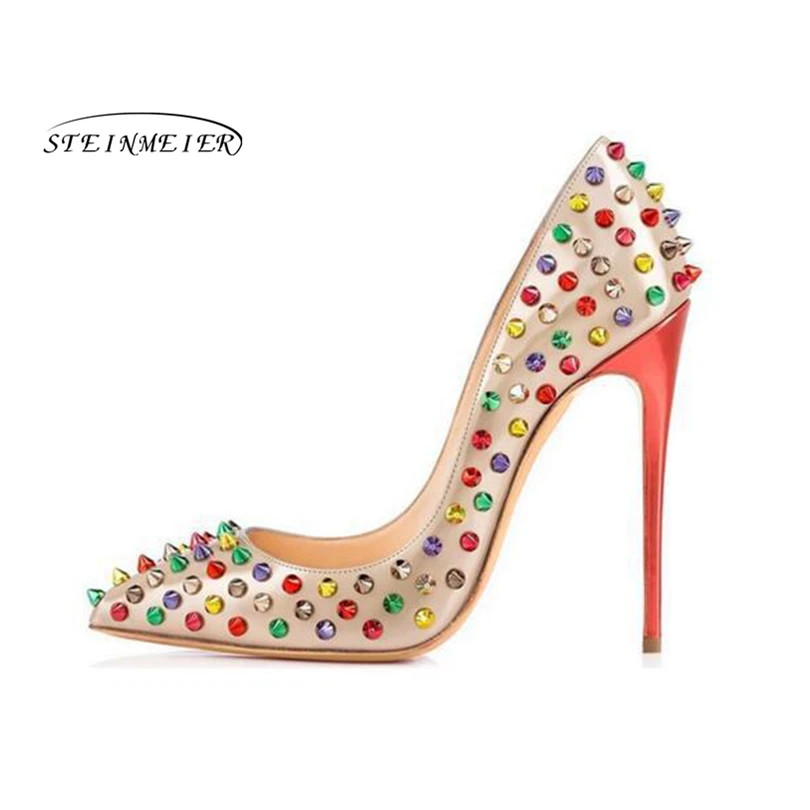 2019 women pumps high heels Wedding Party Shoes rose High Heel Sexy Spring Women Shoes rivet Pointed Toe Women Pumps 2019 women pumps high heels Wedding Party Shoes rose High Heel Sexy Spring Women Shoes rivet Pointed Toe Women Pumps