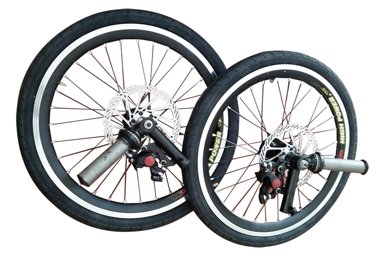 Top Tricycle Wheel With Axle And Disc Brake 0