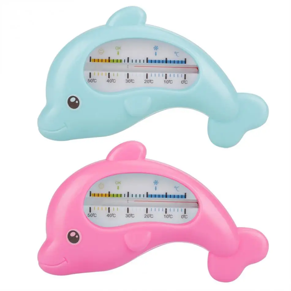 Мультяшный детский водный термометр Дельфин Детский термометр для ванны игрушка пластиковая Ванна датчик воды термометр для душа малыша