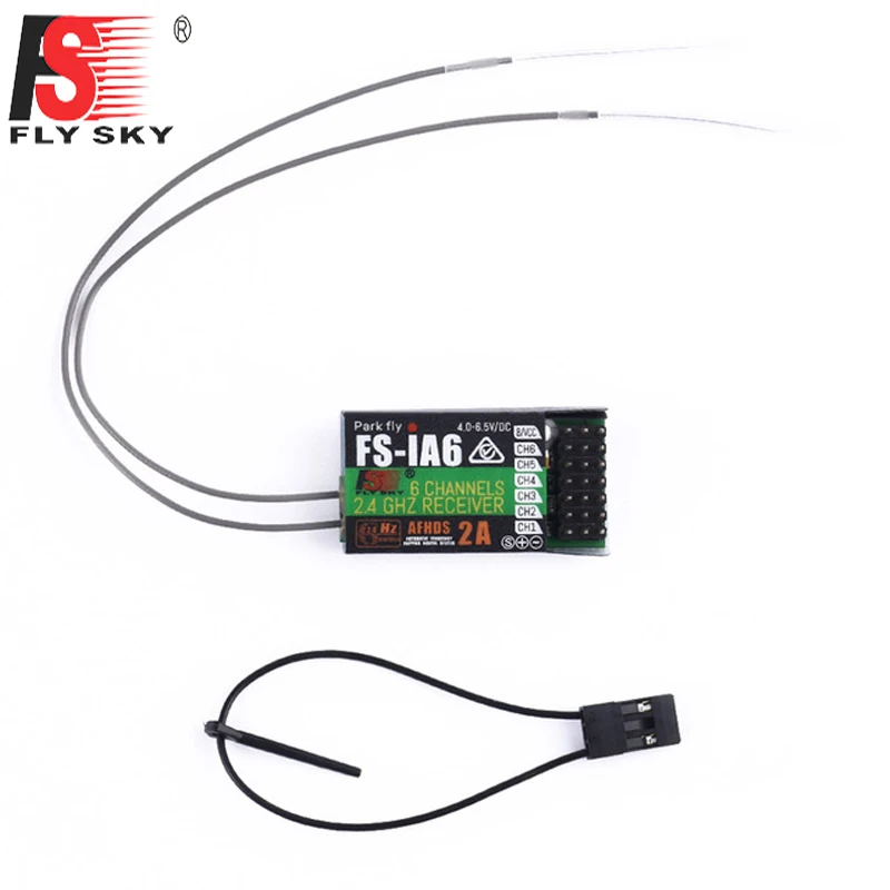 Flysky приемник FS-iA10 IA6 IA6B 6ch 10ch для FS-T6 fs-i6 fs-i10 gt2b gt3c GT3B передатчик Бесплатная доставка