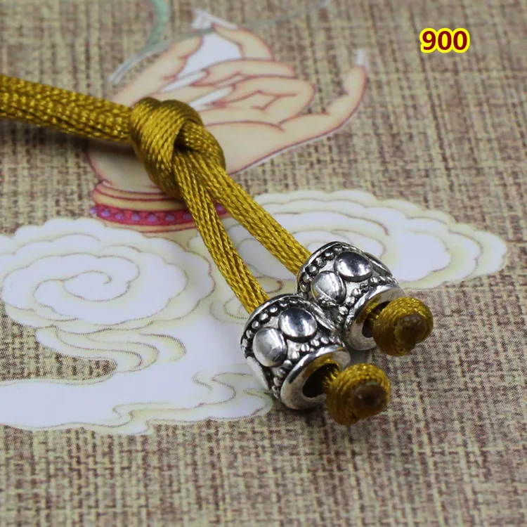30 шт./лот, модные бусины-вставки из сплава 7x7 мм, тибетские серебряные бусины с большим отверстием для изготовления браслетов своими руками