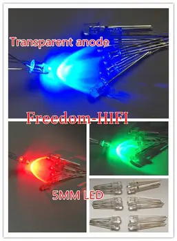 

Free shipping 1000pcs 5mm RGB LED Common Anode/Cathode Tri-Color Emitting Diodes f5 RGB transparent full color 4 pin