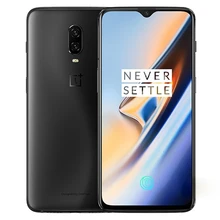 Разблокированный смартфон Oneplus 6T Android 4G LTE 6,4" 8 ГБ ОЗУ 256 Гб Две sim-карты 1080x2340 пикселей Мобильный телефон