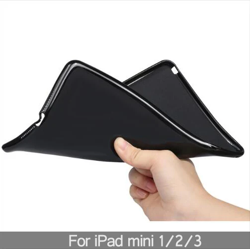 QIJUN 10 штук для iPad mini 1 2 3 чехол откидная крышка Смарт Флип iPhone х Крышка из искусственной кожи отойти Fundas для iPad mini4 мини 5 Авто Режим сна/Пробуждение - Цвет: For iPad mini 1 2 3