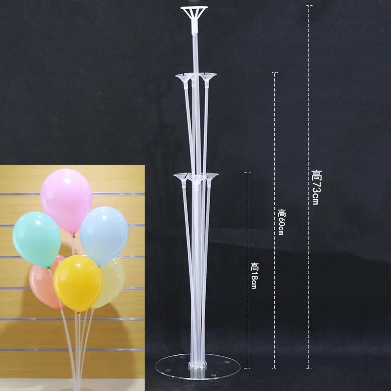 

DIY Birthday Balloon StickLatex Balloon Table Floating Balloons Supporting Rod Ballon Holder Wedding Decorations Valentine's Day