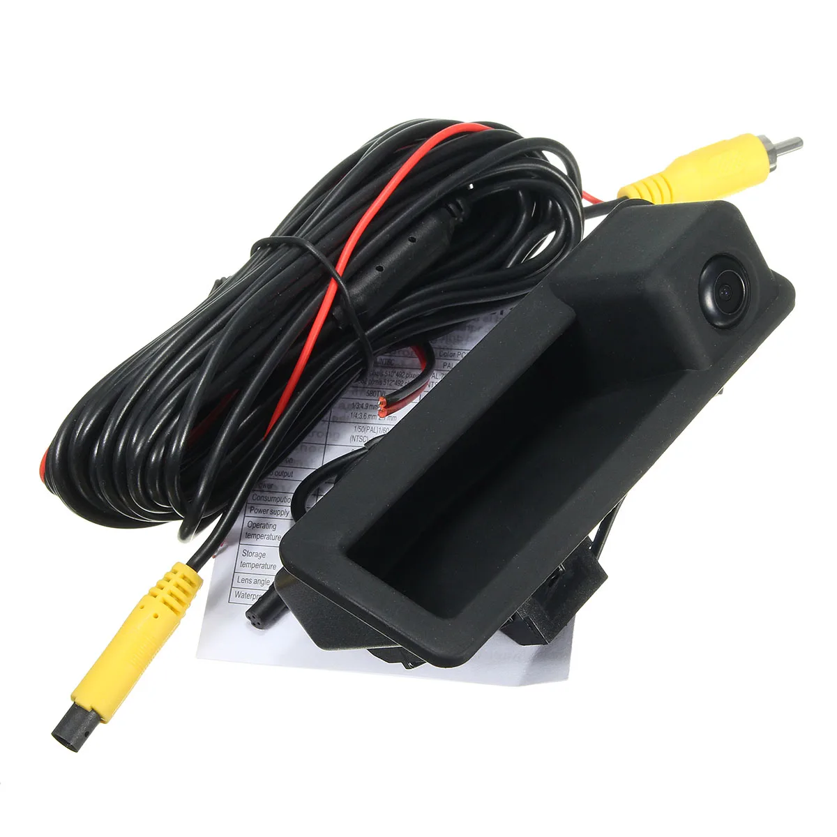 Goedkoop HD CCD Backup Kofferbak Handvat Schakelaar Achter Achteruitrijcamera voor BMW 3 5 X5 SeriesE90 E60 E70 Model Cars Waterdicht 170 graden