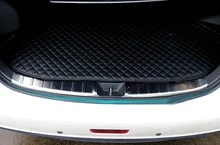 Stainless Steel Inner Rear Bumper Protector Sill Plate Cover Trim For Mitsubishi outlander sport ASX 2013 2014 2015 car styling