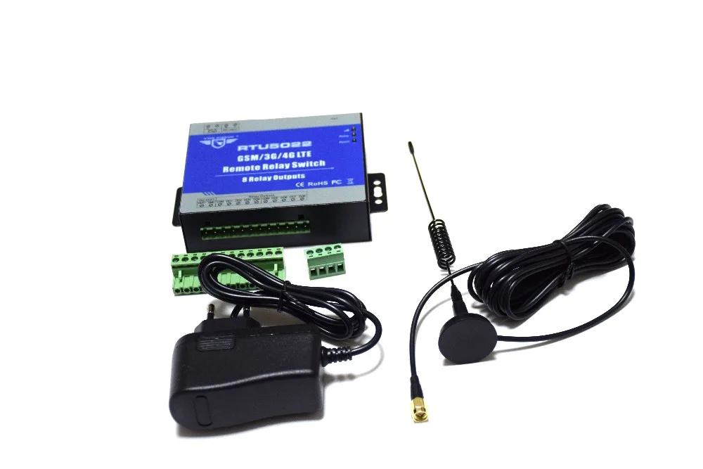 RTU5022 GSM/3g WCDMA/4G LTE SMS удаленные переключатели с 8 релейными выходами удаленное реле Вкл/Выкл переключатель таймер переключатели