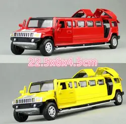 Бесплатная доставка Высокое качество красочный 1:32 extended edition моделей автомобилей сплава Детские игрушки модель автомобиля 3 вида цветов для