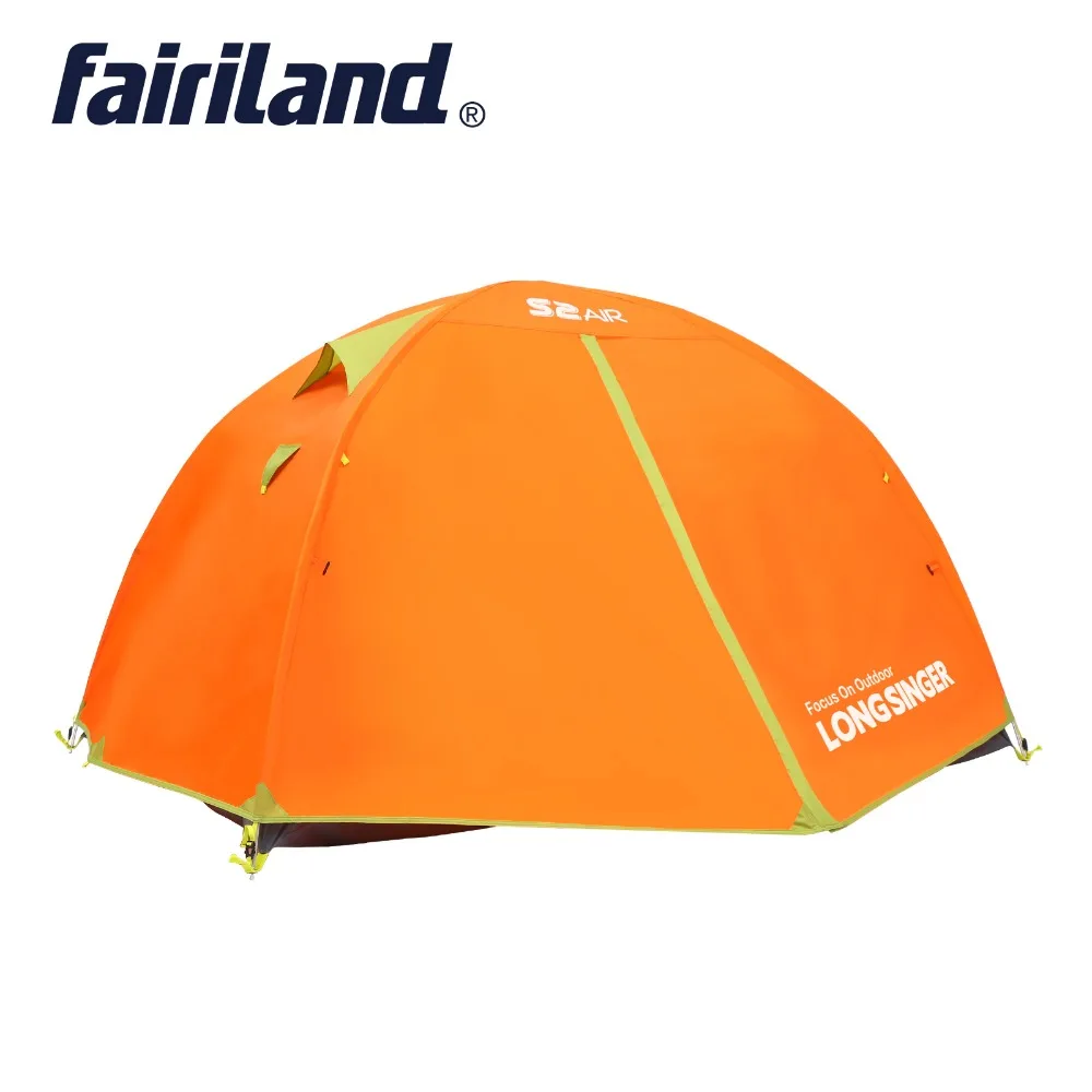 

Camping Tent Outdoor Tent 2-3 persons One Bedroom Double Layers 3 Season Waterproof Windproof Professional Camp Tourist