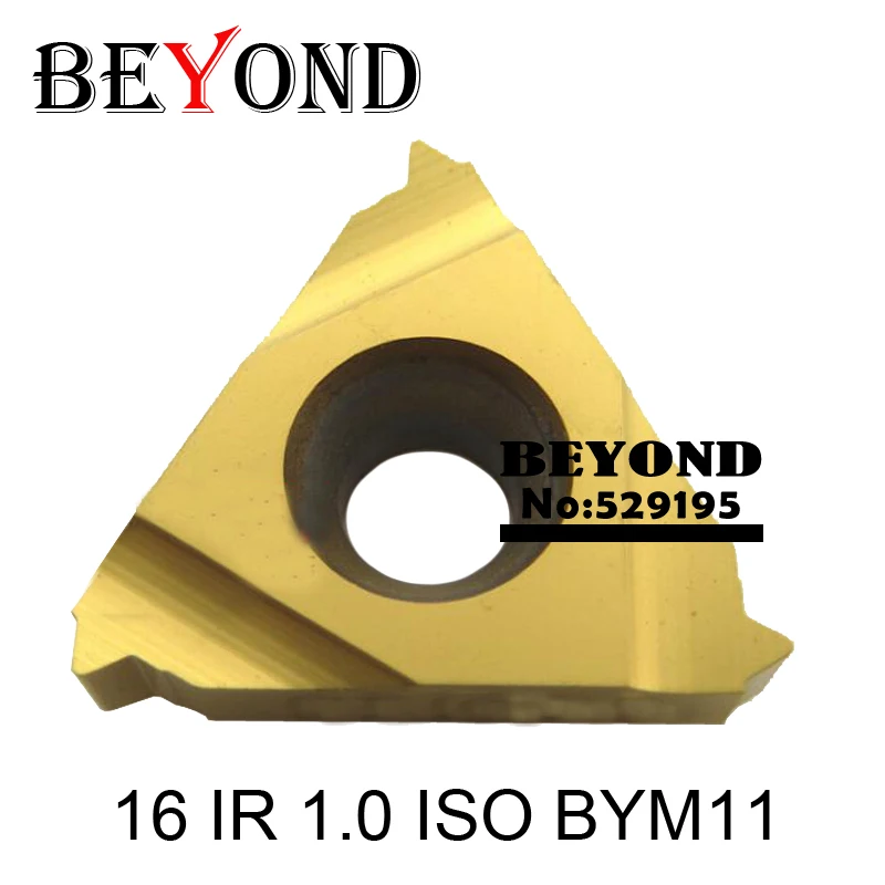 

16IR 16 IR 1.0ISO 1.5ISO 1.25ISO 1.75ISO 2.0ISO 2.5ISO BYM11 internal thread turning tool Lathe Cutter Tools CNC Carbide Inserts