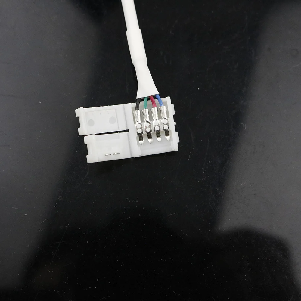 4 контакта 5050 RGB Светодиодная лента Штекерный соединительный кабель до 10 мм