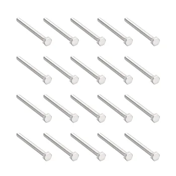 

Uxcell 20Pcs Bolts 1/4"-20 x 3" 304 Stainless Steel Hex Head Screw Bolts Fasteners Office Appliance Communication Equipment Bolt