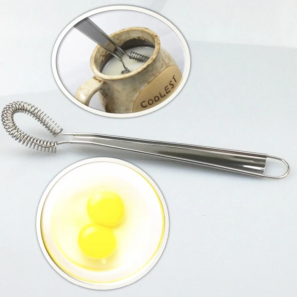 

New Coffee Stencil Beater Milk Frother Dolce Gusto Tea Strainer Mini Egg Whisk Sauce Blender Mixer Shaker Coffee & Tea Tool