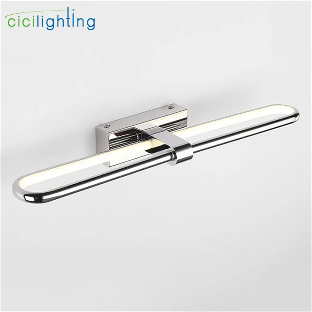 Modern hollow out LED Bathroom vanity lights Metal Make-up Mirror Light Wall Sconces L40cm L50cm L60cm Cabinet Vanity Lighting Modern hollow out LED Bathroom vanity lights Metal Make-up Mirror Light Wall Sconces L40cm L50cm L60cm Cabinet Vanity Lighting