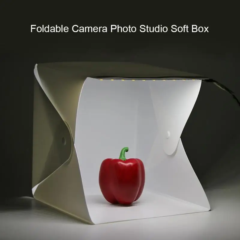 Foldable Camera Photo Studio Soft Box 20pcs LED Mini studio softbox Photography Light Tent Softbox