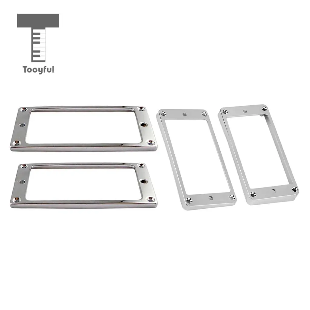 1 Set Electric Guitar Humbucker Pickup Frame Mounting Rings for LP Electric Guitar Parts