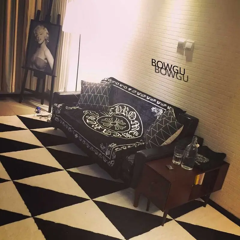 

Textile Autumn Flannel Fleece Blanket Plaids Super Warm Soft Blankets Throw on Beds/Plane/Sofa Cover Solid Sherpa Bedspread