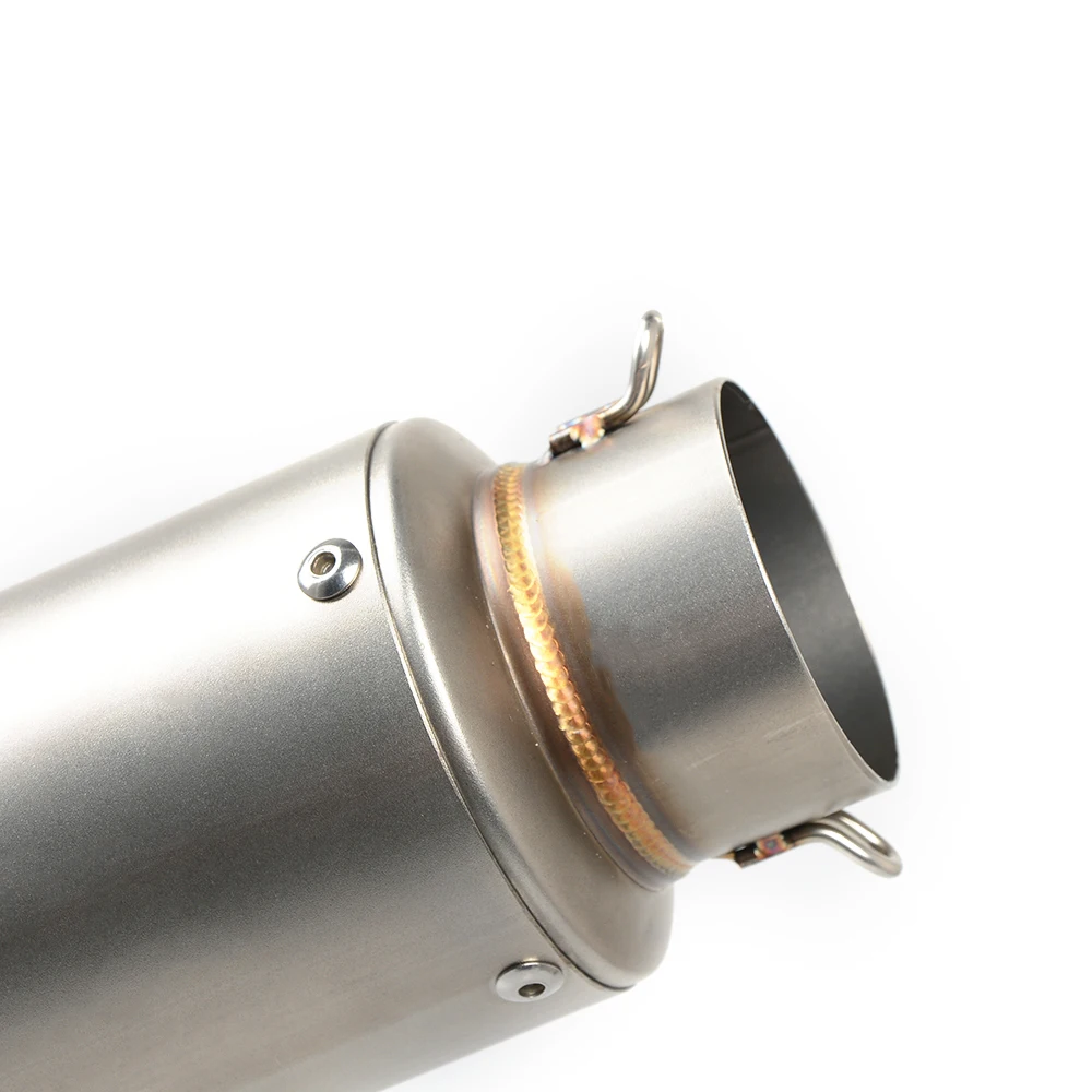 Escapar de la motocicleta tubo de Escape silenciador Motocross 36-51mm 61mm pitbike para ducati scrambler benelli trk502 honda con DB asesino