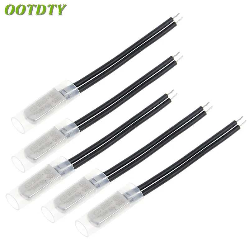 OOTDTY 5/10 шт 250В 5А KSD9700 градусов Цельсия термостат контроль температуры
