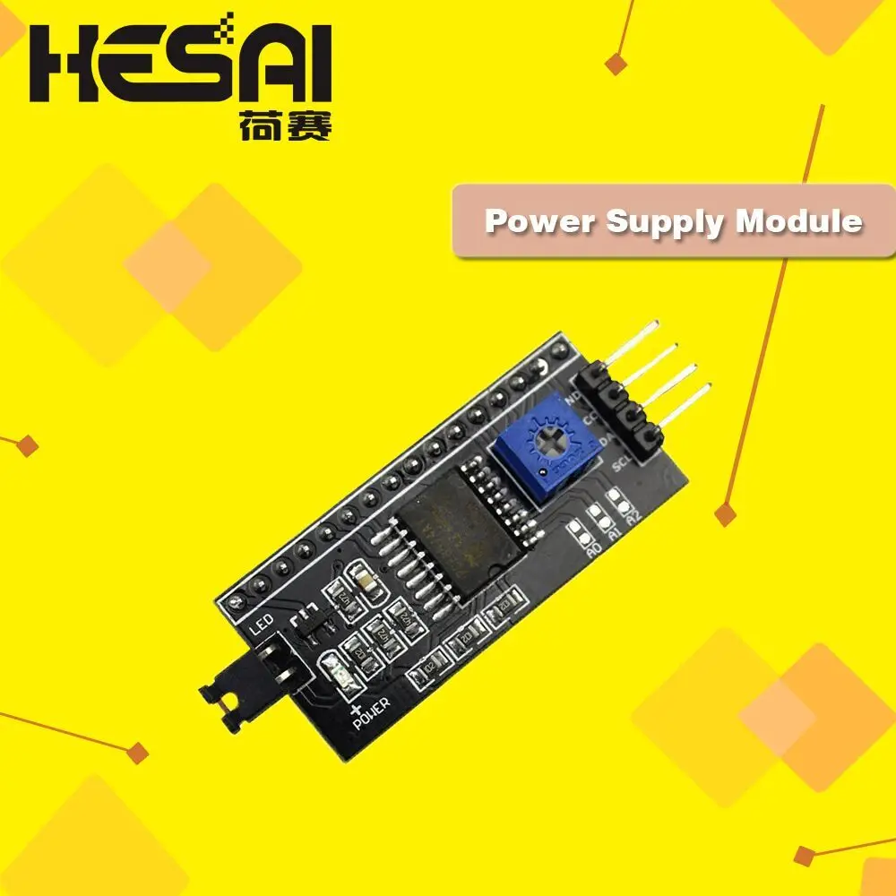 

IIC I2C TWI SPI Serial Interface Board Port For 1602 2004 LCD LCD1602 Adapter Plate LCD Adapter Converter Module
