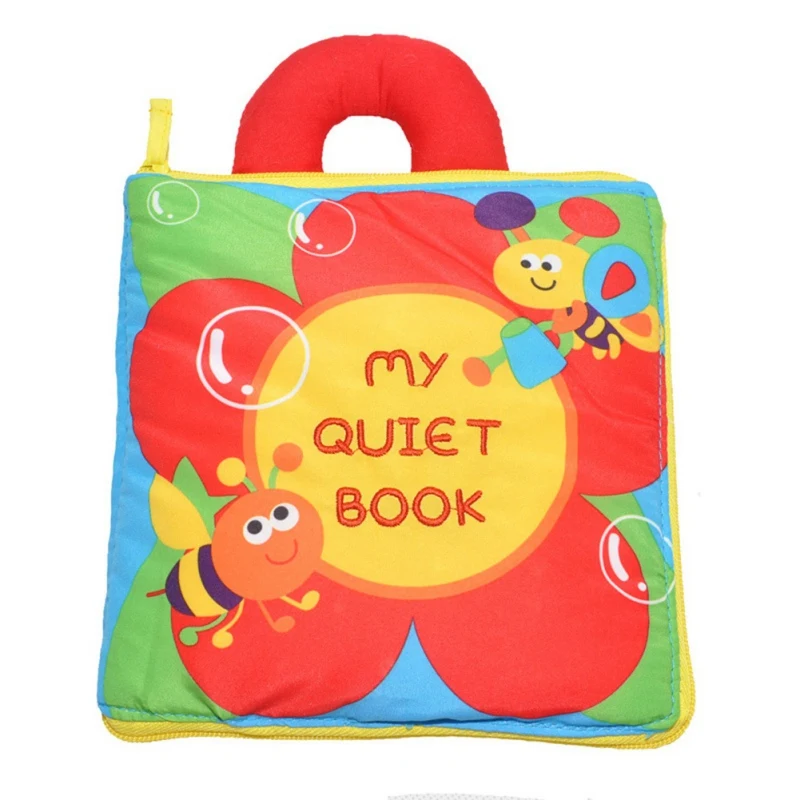 Книжки из мягкой ткани детские книги для мальчиков и девочек шуршет звук младенческой развивающий погремушка в коляску игрушки для новорожденных стиль