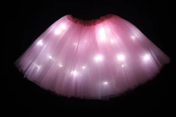 Юбка пачка для девочек со светодиодной подсветкой|skirt|fro |