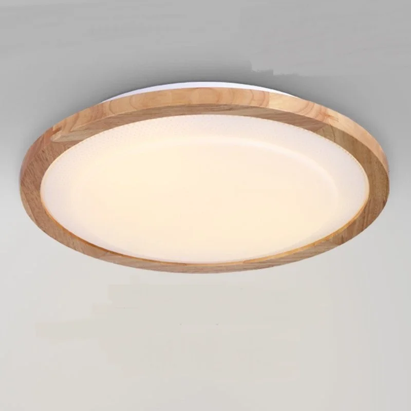 

Fashion personality Light printing modern minimalist Japanese style wood ceiling log living room bedroom lamp ZA MZ62