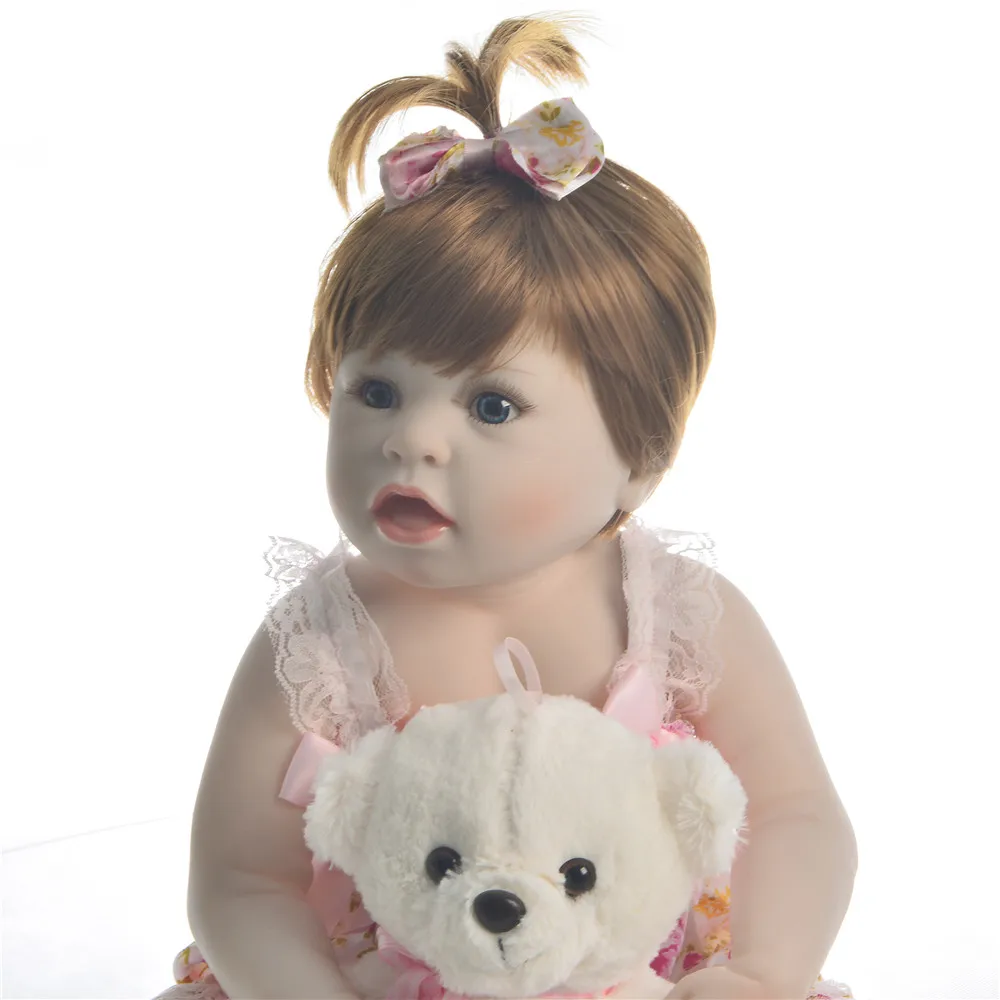 Новая модель всего тела силиконовые куклы для новорожденных и малышей винил новорожденных девушка жива детские игрушки куклы подарок bebes