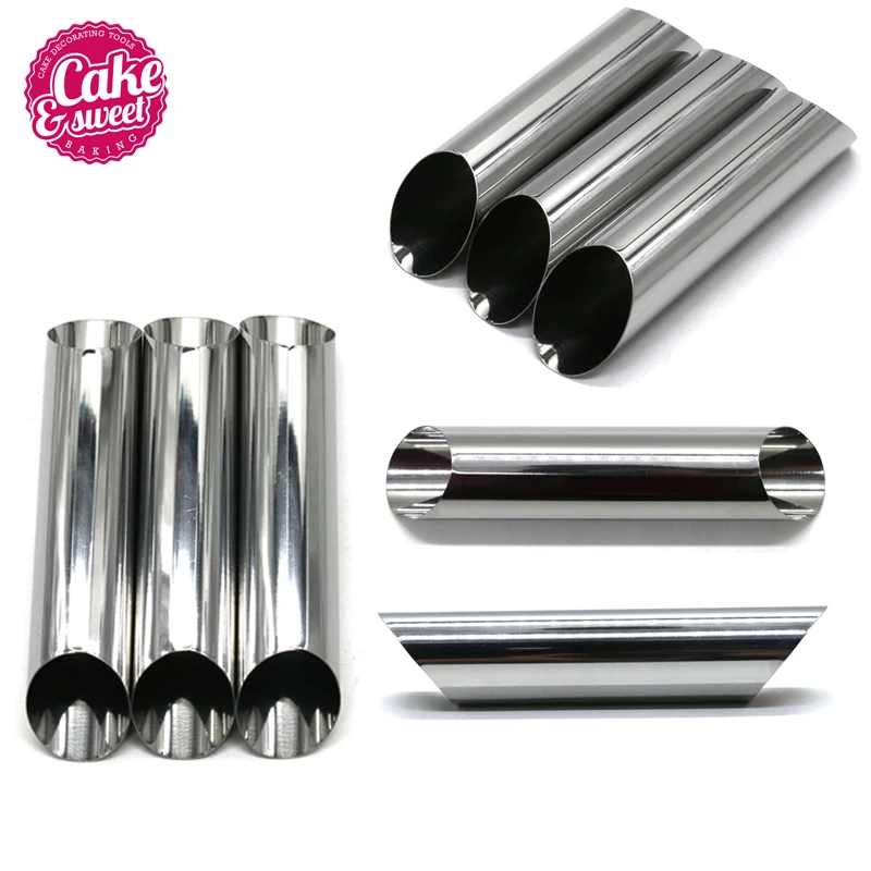 Croissant horn baking cake molds6