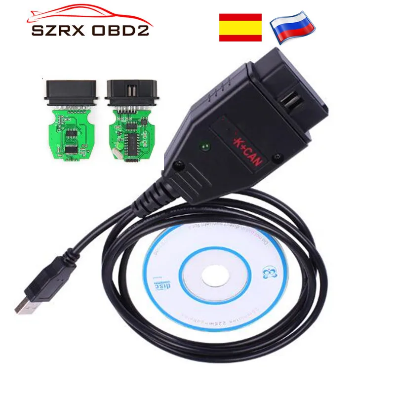 

Good quality for VAG K+CAN Commander 1.4 obd2 Diagnostic Scanner tool OBDII for VAG 1.4 COM cable For vag scanner