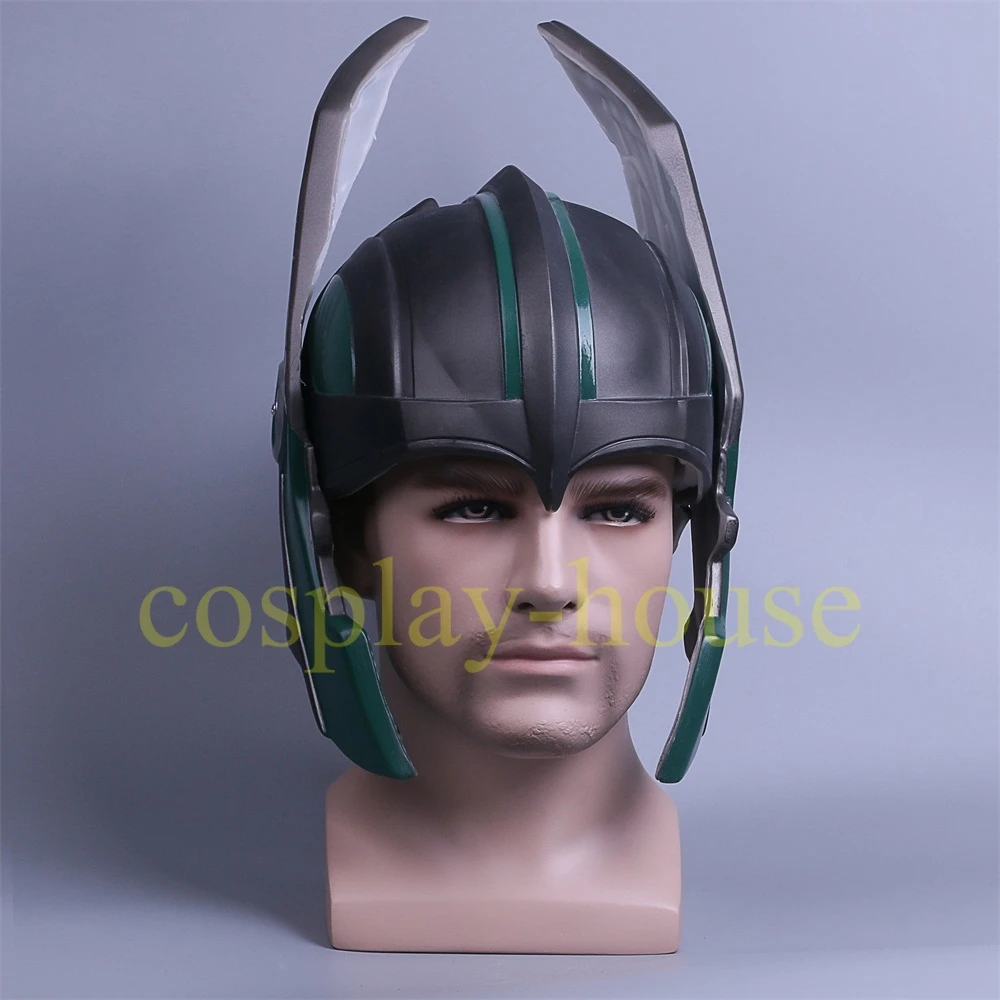 Helmet Thor 3 Ragnarok Helmet Cosplay Thor Helmet PVC Mask Handmade Halloween Mask Caps New (2)
