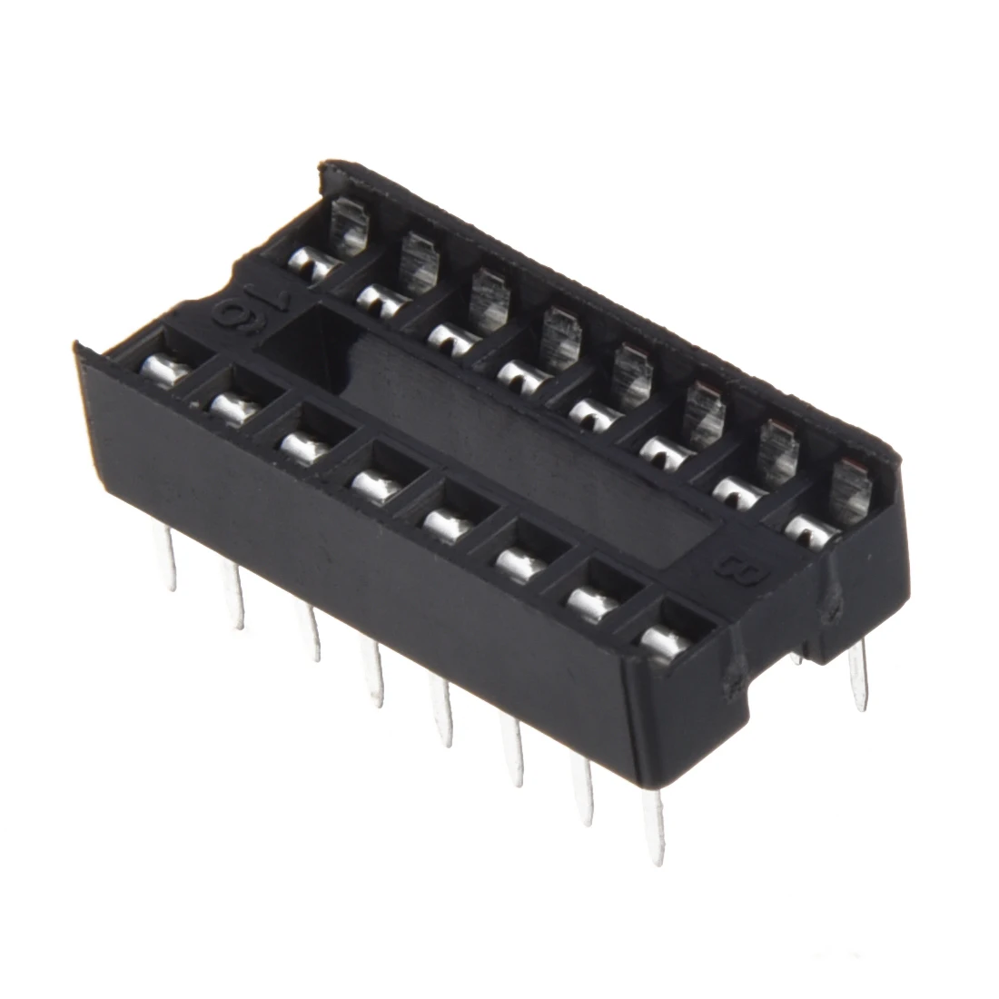 

30 Pcs 16 Pin 2.54mm DIP IC Socket Solder Type Adaptors
