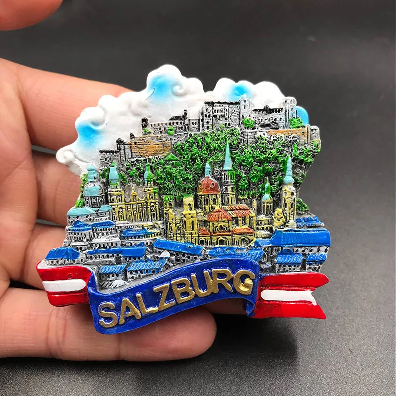 Magnete da frigorifero XXL, souvenir di Amburgo, souvenir - 10 x
