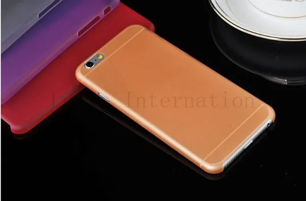 Wholesale 0.3MM Ultrathin Slim Colorful Clear Transparent Soft Matte Frosted Cover 4.7 inch Phone Case For iPhone 6 Case  09