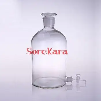 

2500ml Glass Aspirator Bottle With Ground-in Stopper And Stopcock For Serving Wine Or Water